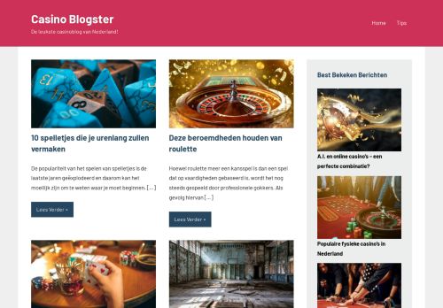 Casino Blogster - De leukste casinoblog van Nederland!