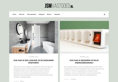 JSMvastgoed – De huis en tuin blog website