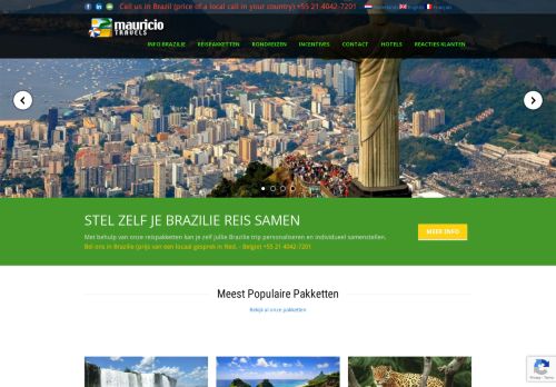 Reizen Brazilië - Maak een Top vakantie met Mauricio Travels 