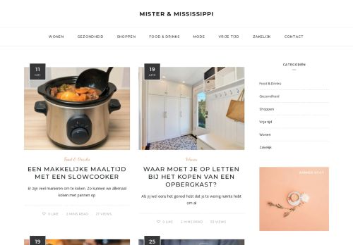 Mister & Mississippi – Lifestyle blog