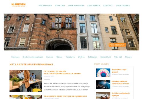 Nijmegen Studentenstad: Jouw gids voor het Nijmeegse studentenleven