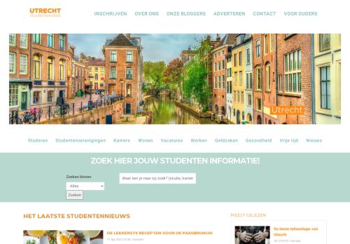Utrecht Studentenstad | Jouw gids voor het Utrechtse studentenleven