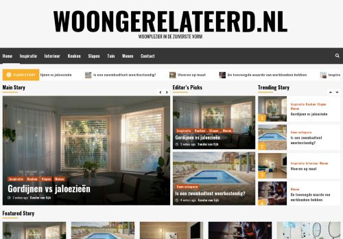 woongerelateerd.nl - Woonplezier in de zuiverste vorm