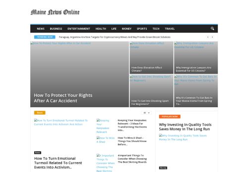Maine News Online - Your Trusted News Source Online

