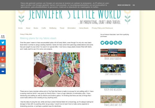 Jennifers Little World blog - Parenting, craft and travel
