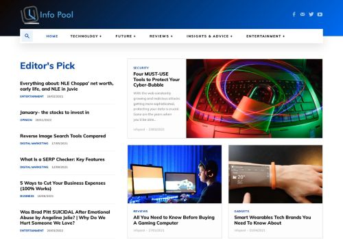 Infopool- A Pool of Information on Technology