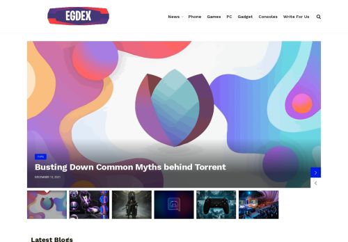 Egdex - Gaming and Entertainment News - Egdex