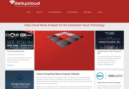 Daily Cloud News Analysis for the Enterprise Cloud Users