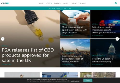 Cannabis News | CBD Product Reviews | CBD Industry Latest | Canex