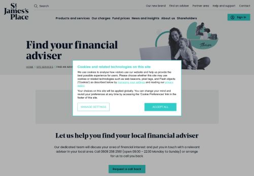 Find a financial adviser near you | St. James’s Place
