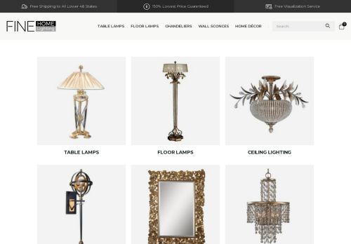 Homepage - Fine Home Lamps