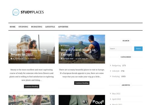 Study Places - A Hub for Students Everywhere