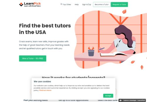 LearnPick - Find Tutors in New York, Chicago, and Los Angeles, USA - LearnPick
