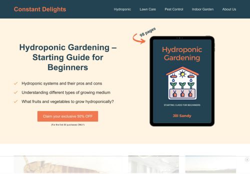 Gardening, Plants & Home DIY Projects | Constant Delights