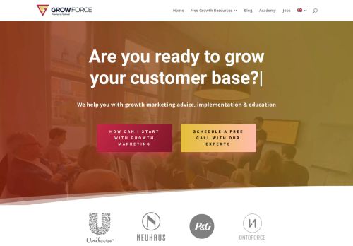 GrowForce - Growth Marketing Agency
