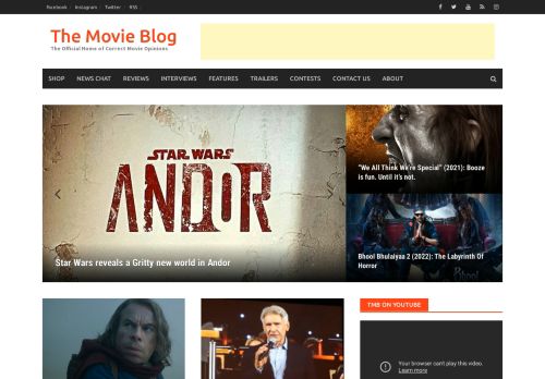 The Movie Blog | The Official Home of Correct Movie Opinions
