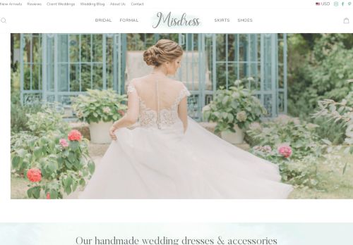 2022 Handmade Flower Girl Wedding Dresses, Shoes & Bridal Veils| Misdress
