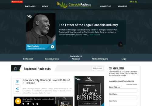 Cannabis Radio - Cannabis Podcasts for the Marijuana Industry
