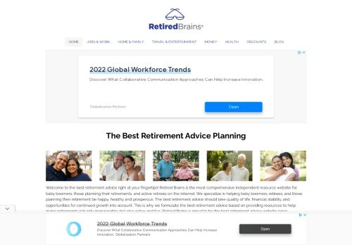 Retired Brains - Best Retirement Advice and Retirement Jobs