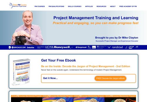 OnlinePMCourses: Build Your Project Management Career
