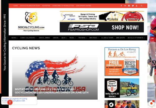 SoCalCycling.com - Your Source for Cycling News, Bicycling Events & Information