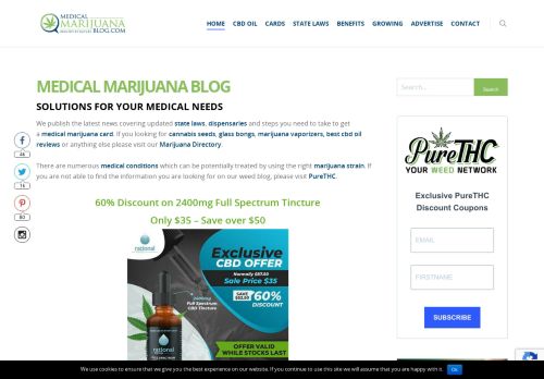 Medical Marijuana Blog - Dispensaries, Delivery, Doctors & Head Shops - MedicalMarijuanaBlog.com