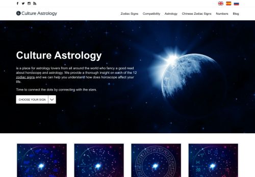 Culture Astrology - All About Astrology!
