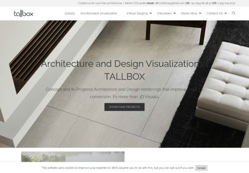 Architectural Visualizations and Concept Interior Design - TALLBOX
