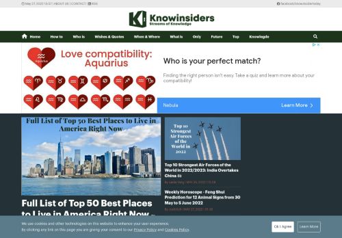 Knowinsiders - Streams of knowledgement everyone should know

