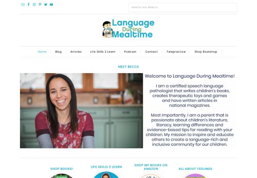 Language During Mealtime - A blog about my love for food, family and ways to encourage language through mealtime.
