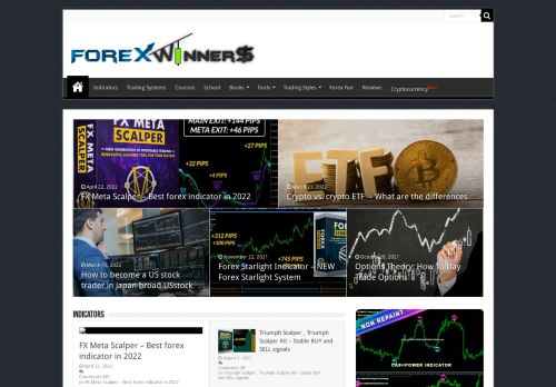 Forex Winners | Free Download – Downlod free trading sysrems , indicators and forex E-books
