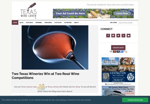 Texas Wine Lover - The premier website for Texas wine news and information
