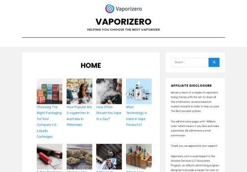 Vaporizero - Helping you Pick the Best Vaporizer