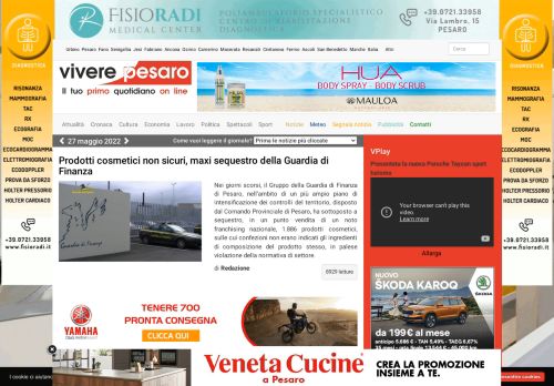 Notizie del 20 novembre 2021 • Vivere Pesaro notizie per la città e il territorio
