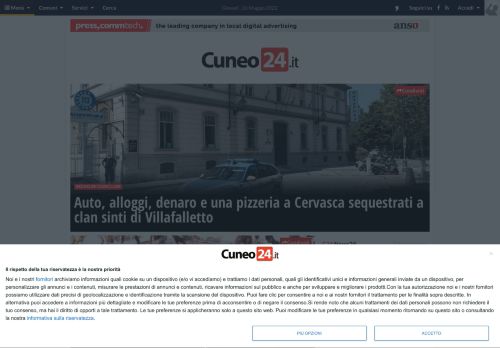 Cuneo24 - Notizie in tempo reale, news a Cuneo e provincia di cronaca, politica, economia, sport, cultura, spettacolo, eventi ...
