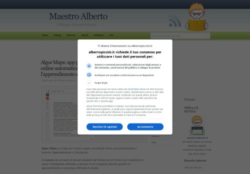 Maestro Alberto - il web per la scuola primaria 
