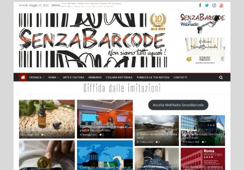 SenzaBarcode, notizie e informazione, cultura e comunicazione
