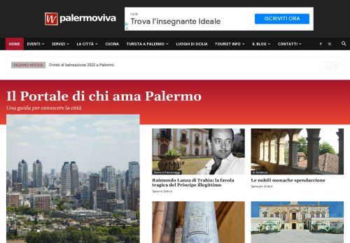 Palermoviva, il Portale di chi ama Palermo.
