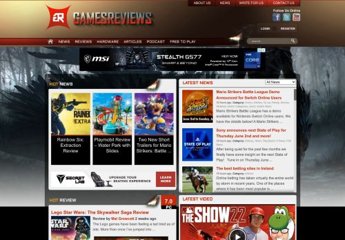 Games Reviews | Gaming News | Addicting Games | GamesReviews.com

