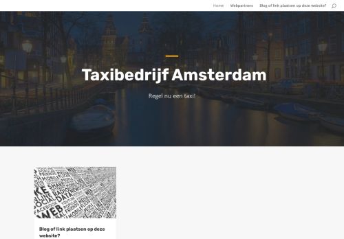 Taxibedrijf Amsterdam – Alles over vervoer en innovatie!