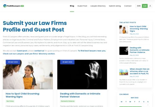 Find US Lawyers: Lawyers, Law Firms Directory & Guest Blog
