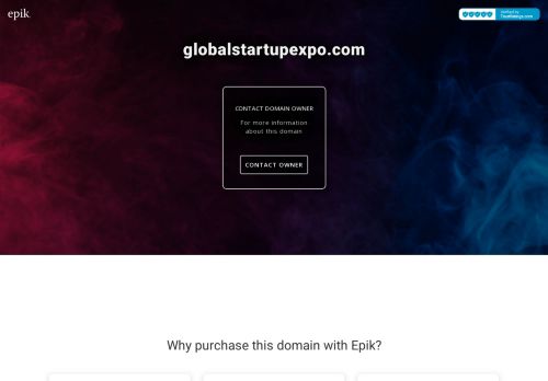 globalstartupexpo.com - contact with domain owner | Epik.com
