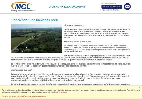 The White Pine business park | Renting Impresoras Barcelona