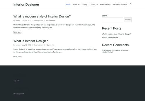 interior Designer - This site have lots of knowledge about designs