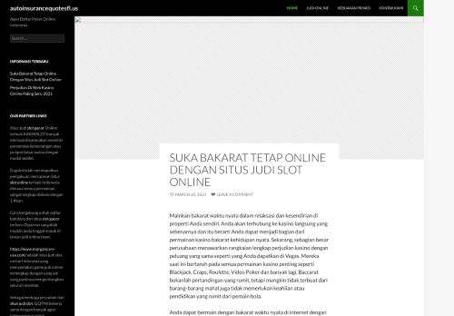 autoinsurancequotesfl.us - Agen Daftar Poker Online Indonesia