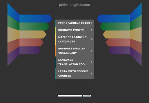 polite-english.com - This website is for sale! - polite english Resources and Information.

