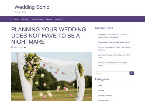 Wedding Sonic
