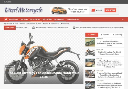 Diesel Motorcycle | Motorcycle with a Diesel Engine