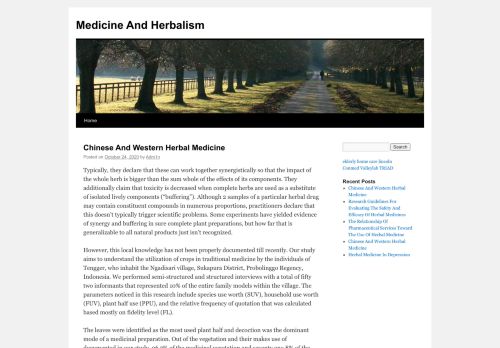
Medicine And Herbalism	