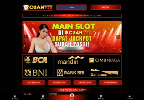 Cuan777 - Situs Judi Cuan Slot Online Pay4D Deposit Pulsa
